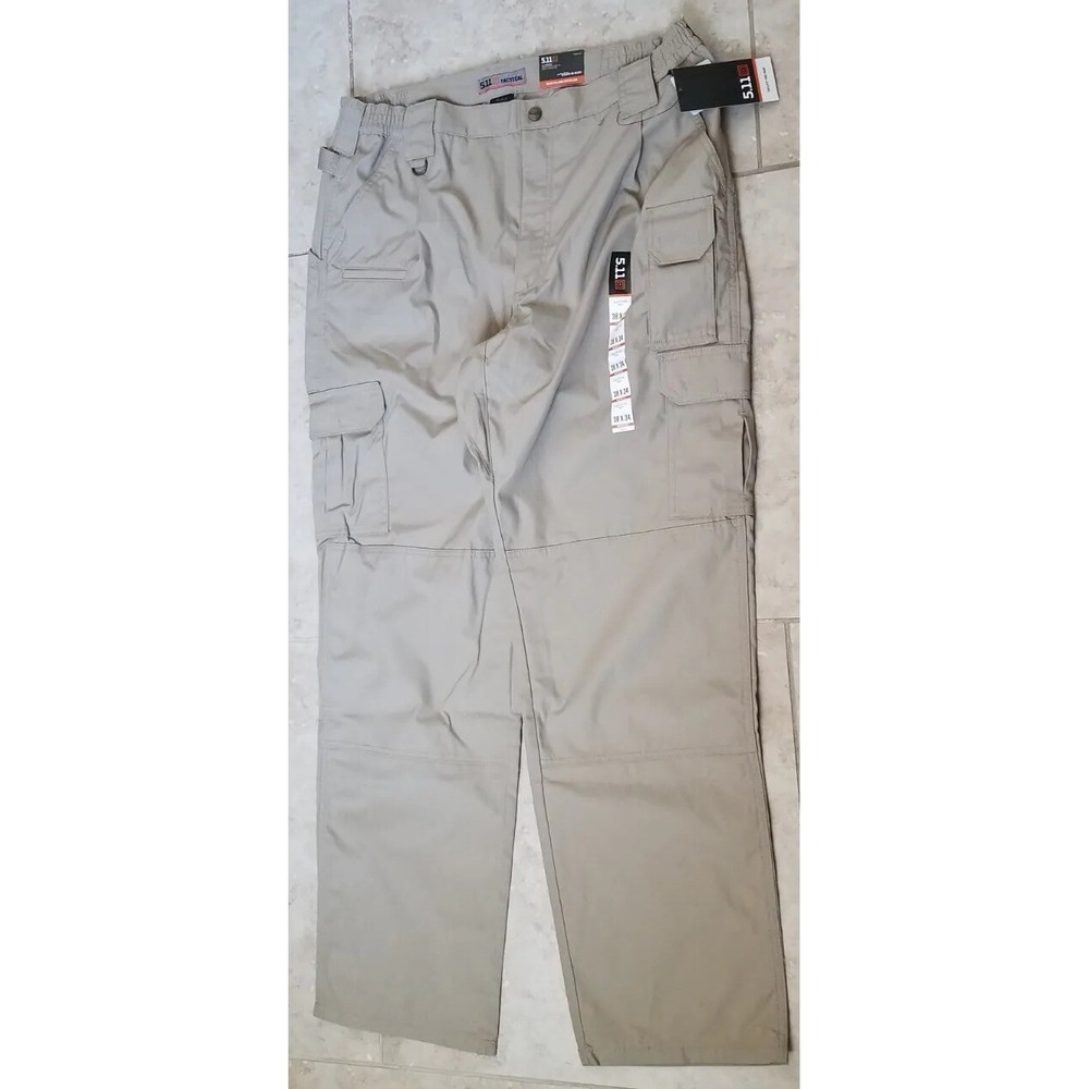 511 Tactical Taclite Pro Pants Men 38(36)x34 Khaki Tan Cargo Relaxed Fit NEW
